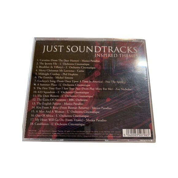 Just Soundtracks Inspired Themes Various Artists CD 2007 - Picture 2 of 4